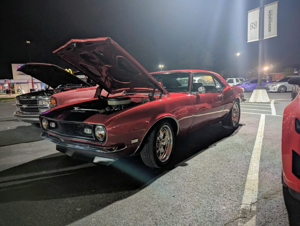 Chevy Camaro - Driver's side, front 3/4