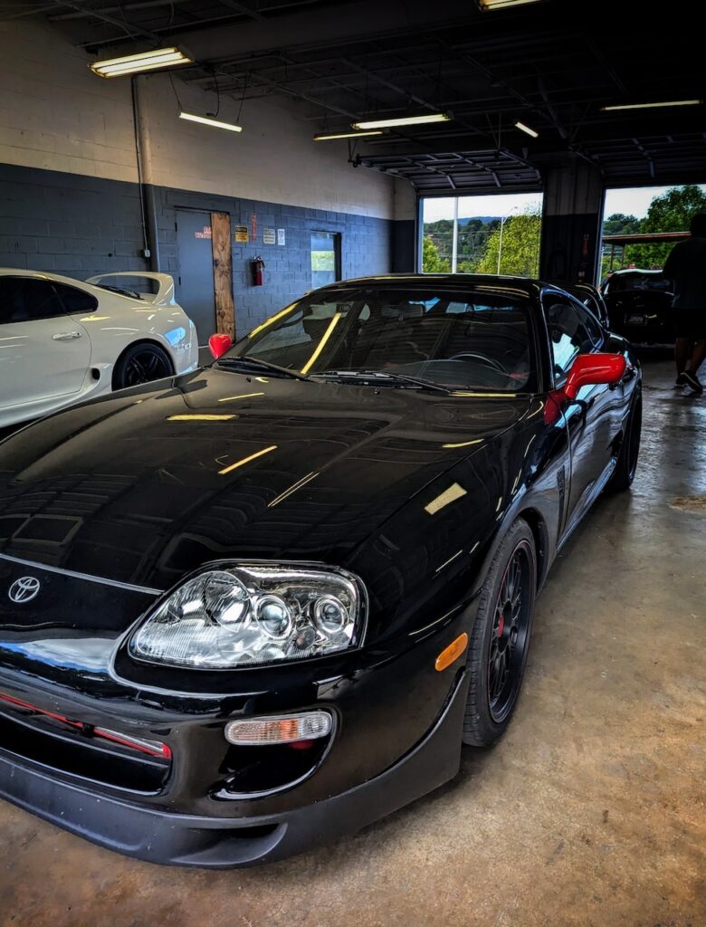 Toyota Supra - Driver's side, front 3/4