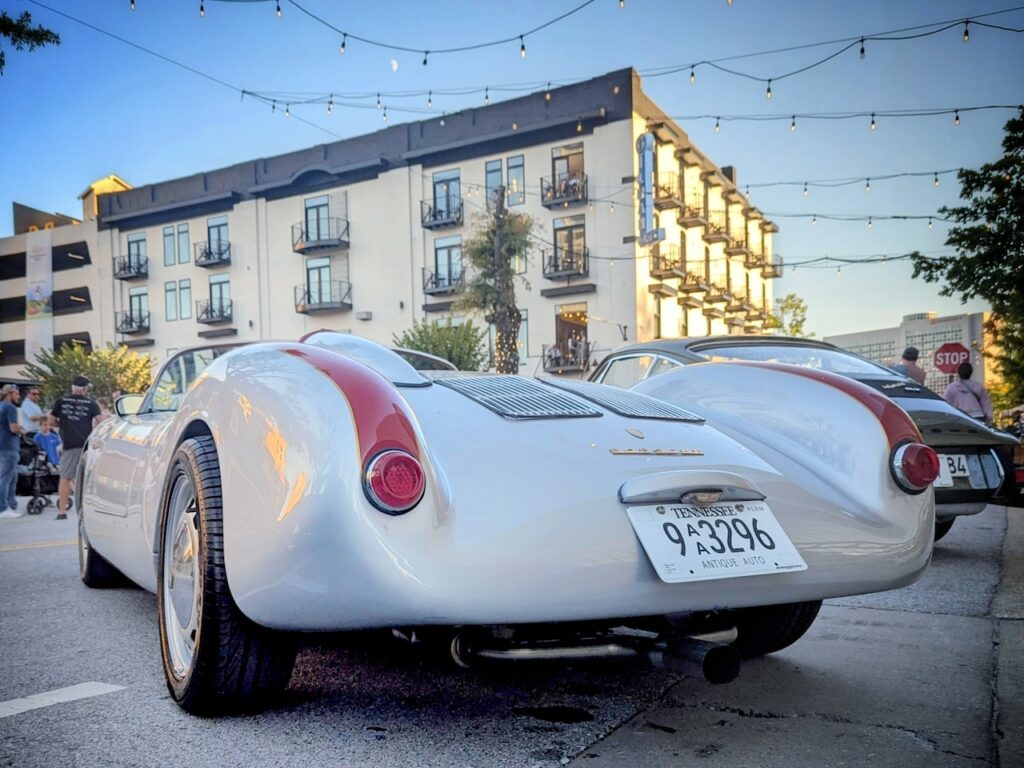 Porsche 550 Spyder - Driver's side, rear 3/4
