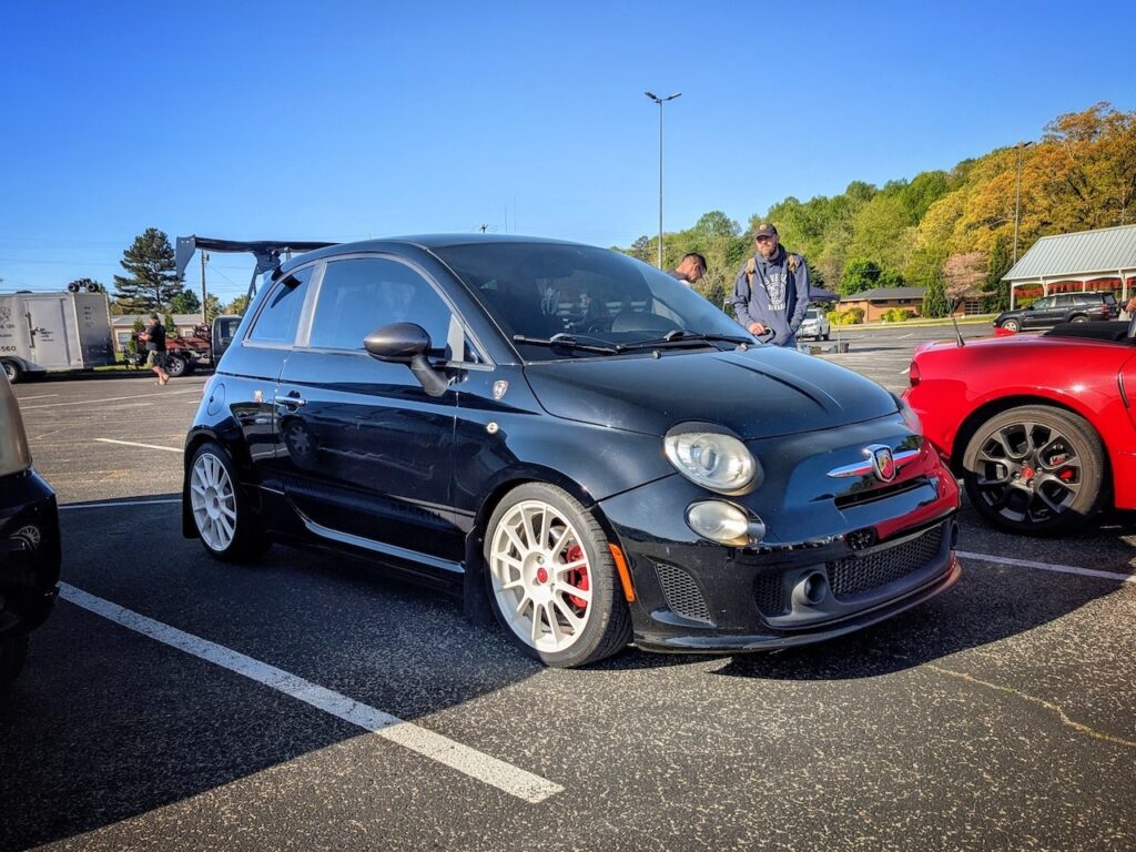 Fiat 500 Abarth - Passenger's side, front 3/4