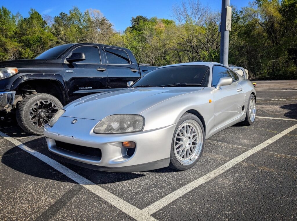 Toyota Supra - Driver's side, front 3/4