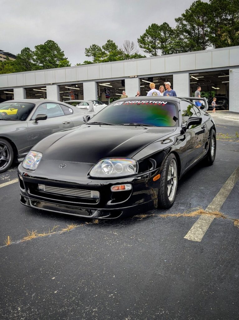 Toyota Supra - Driver's side, front 3/4