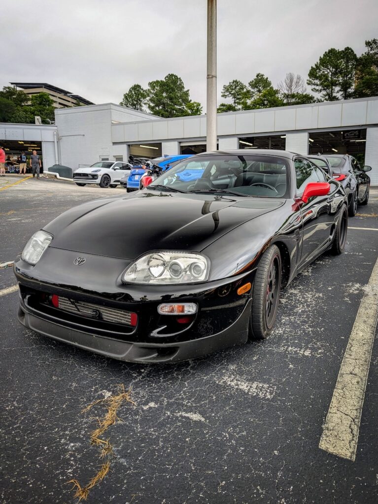 Toyota Supra - Driver's side, front 3/4