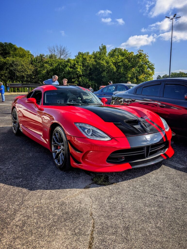 Dodge Viper - Passenger's side, front 3/4