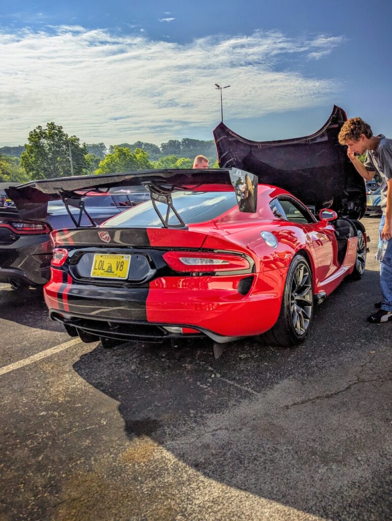 Dodge Viper - Passenger's side, rear 3/4
