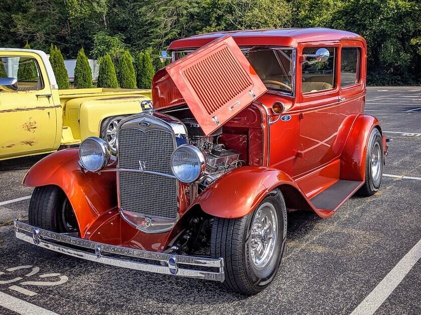 Ford Model A.- Driver's side, front 3/4