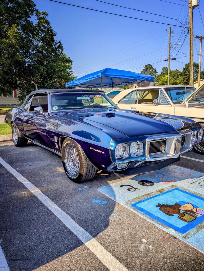 Pontiac Firebird- Passenger's side, front 3/4